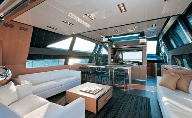 Super Yacht Rhino -  Salon