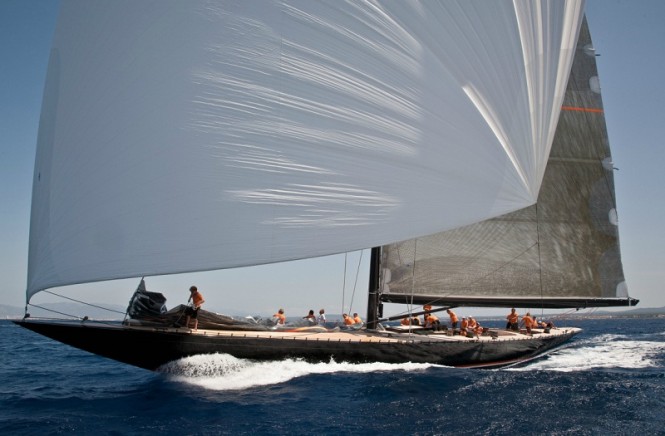 Superyacht Firefly racing debut at Superyacht Cup Credit F Class Yachts