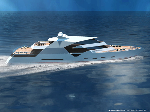 Superyacht Hercule design by Aeronautiq