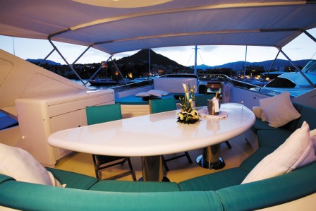 Superyacht Powdermonkey - Flybridge