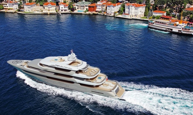 Superyacht Project Pro 750 Golden by Proteksan Turquoise