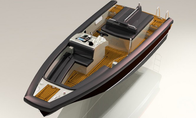 TS68/72 Open yacht - front view
