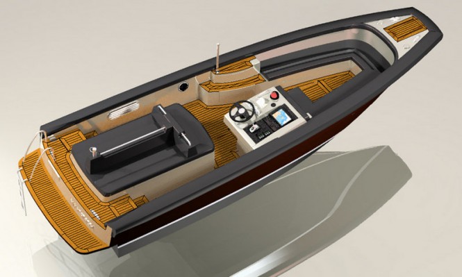 TS68/72 Open yacht tender by Tender Shipyard