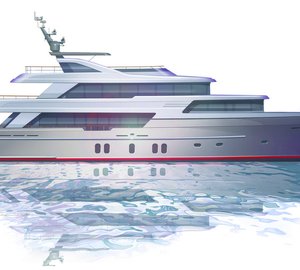 Guido de Groot designed 42m motor yacht concept for Jongert Yachts