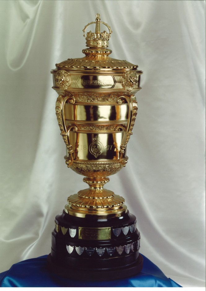 The RSYC Queen’s Cup Trophy