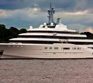 180m motor yacht Project Azzam by Lurssen