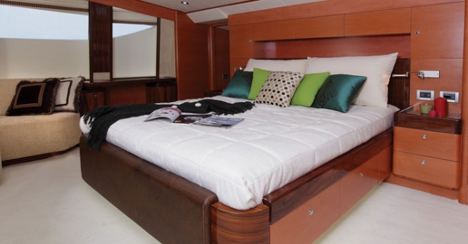 VIP Stateroom aboard the luxury yacht Majesty 101