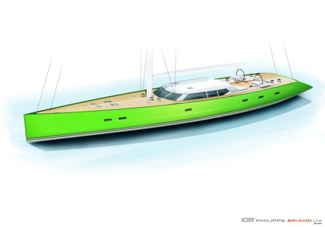 Vitters superyacht INOUI designed by Philippe Briand