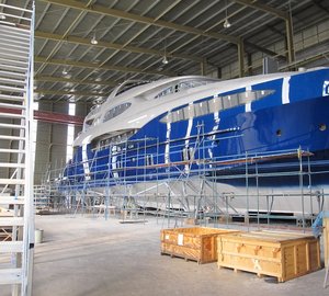 Images of the new 46m Vulcan yacht by Vicem Yachts