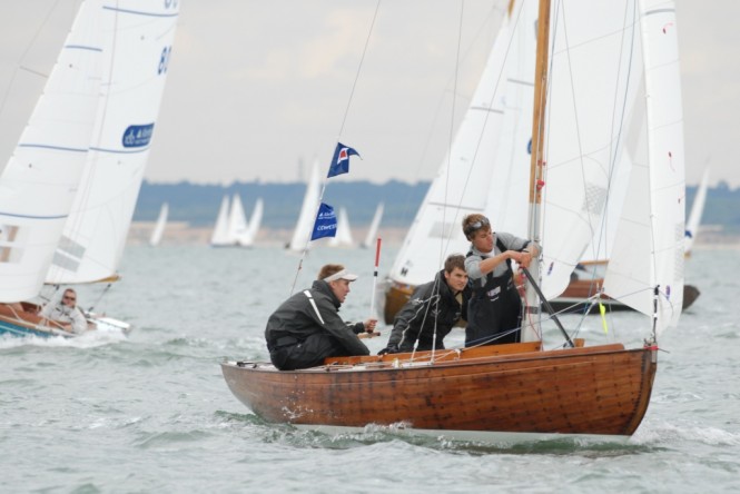 Young sailors competing at Aberdeen Asset Management Cowes Week (c) Rick Tomlinson_CWL
