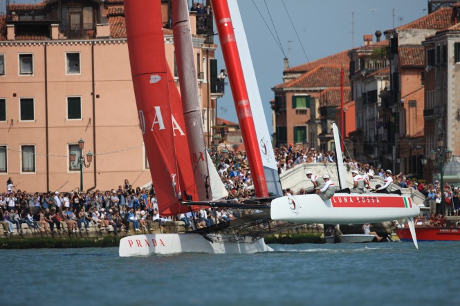 America's Cup World Series Venice 2012 - Racing Day 3 © ACEA 2012/ Photo Gilles Martin-Raget