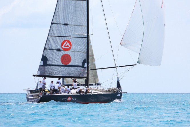 EFG Bank Mandrake yacht came good and won the IRC One title. Photo by SamuiPics.com.