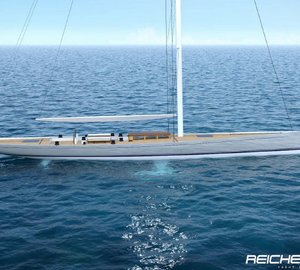 34.95m sailing yacht Project PROTOS concept by Reichel/Pugh Yacht Design