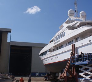 Newly refitted 41m Heesen charter yacht Seven Sins leaves ICON Yachts