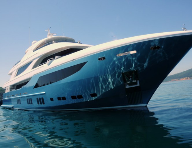 41m motor yacht Azra by Mengi-Yay
