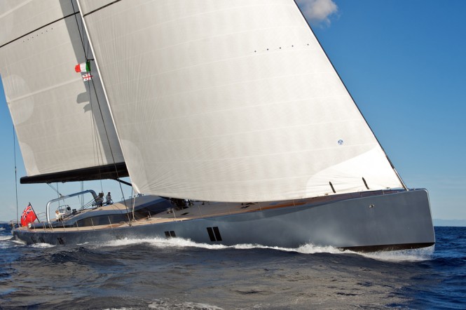 42m Vitters charter yacht Sarissa