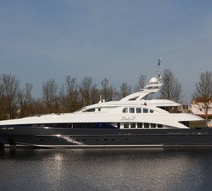 44m motor yacht LADY L (YN 15944, ex Project Zentric) by Heesen Yachts delivered