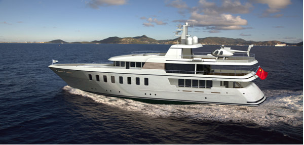 45m luxury motor yacht by Feadship sold to China