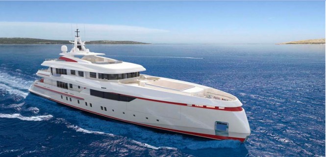 54m Panorama superyacht by ISA Yachts with engineering by Axis Group Yacht Design