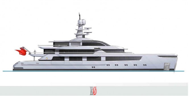 56m Sunrise motor yacht Project 561 designed by Espen Oeino