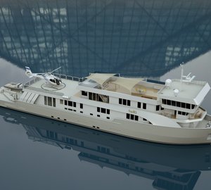 Newly launched 63m expedition charter yacht SuRi