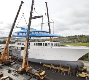 66m Delta motor yacht Project Invader (hull 211042) due to be delivered in spring 2013
