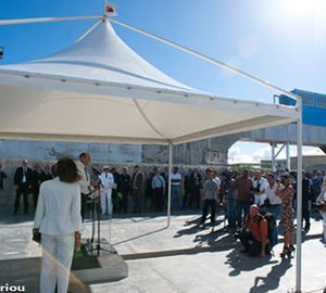 IMM Yachting launched a new 45m floating dock in Guadeloupe