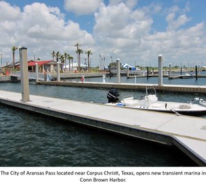 Bellingham Marine designed and built New Superyacht Marina in the City of Aransas Pass, Texas
