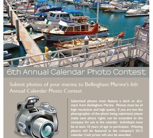 Bellingham Marine announces its sixth annual calendar photo contest