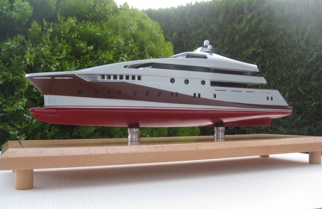 Beta Marine superyacht Project 591 - Model
