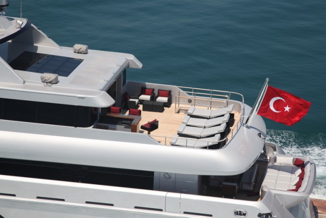Bilgin 132 luxury yacht M
