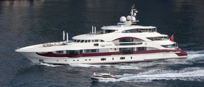 Charter Yacht Quinta Essentia - one of the luxury superyachts on display at The Rendezvous in Monaco