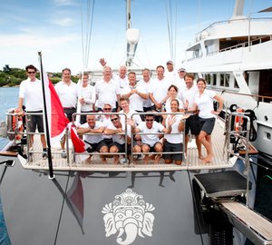 Loro Piana Superyacht Regatta 2012 won by luxury yacht Highland Fling and charter yacht Ganesha