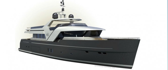 Echo 85 superyacht Credit: Humphreys Yacht Design 2009