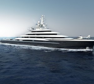 NEWCRUISE 120m motor yacht EXPLORE 120 - a Spacious World Explorer Concept