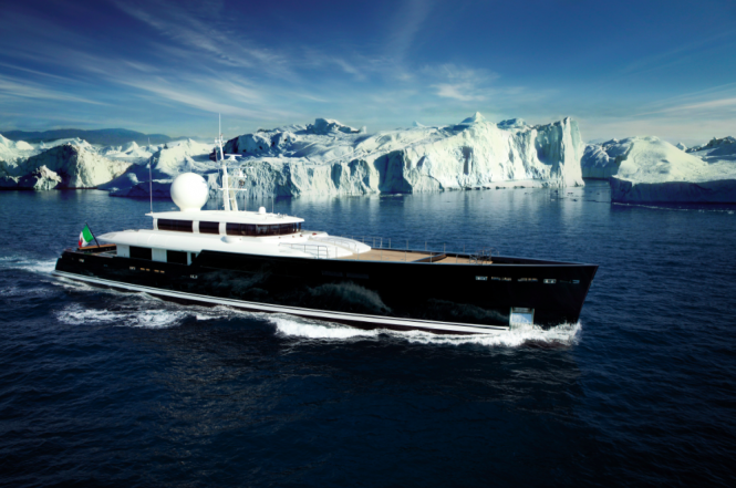 ICE Class luxury superyacht Galileo G - a Picchiotti Vitruvius ® Series yacht