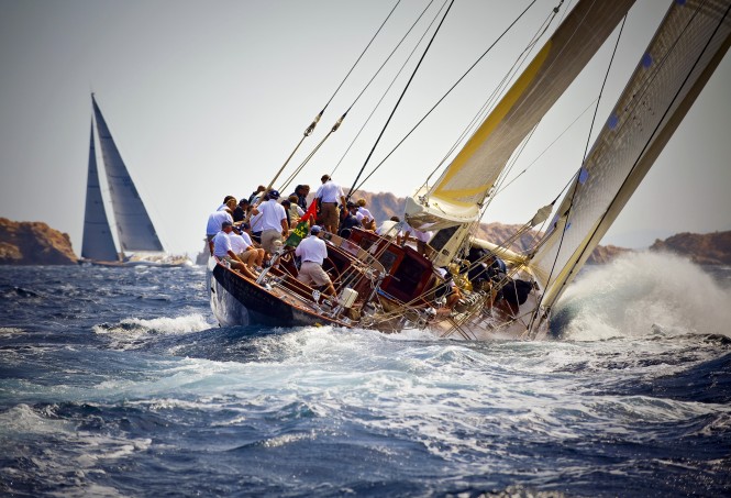 J Class sailing yacht VELSHEDA © ROLEX/Kurt Arrigo