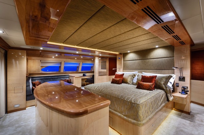 Luxurious cabins aboard 40m catamaran yacht Zenith (IC0832)
