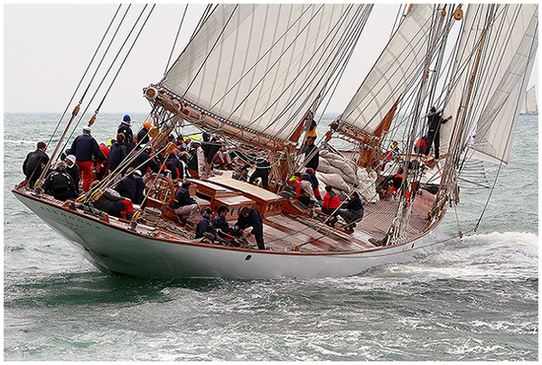 Eleonora in all her racing glory at the Westward Cup 2012. Photo: Chris Boynton