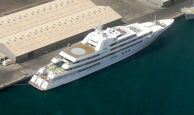 Luxury motor yacht DUBAI - 162m - Currently the second largest mega yacht