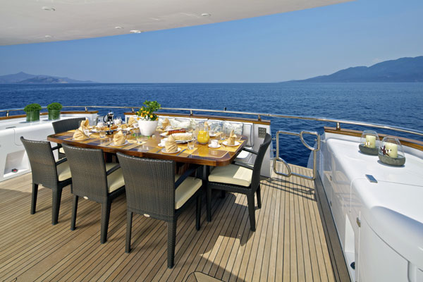 Luxury motor yacht Marnaya