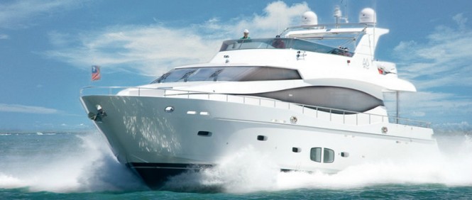 Luxury motor yacht Monte Fino 76