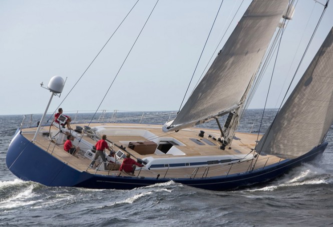 Luxury sailing yacht Swan 80 by Nautor's Swan - now available in the S version