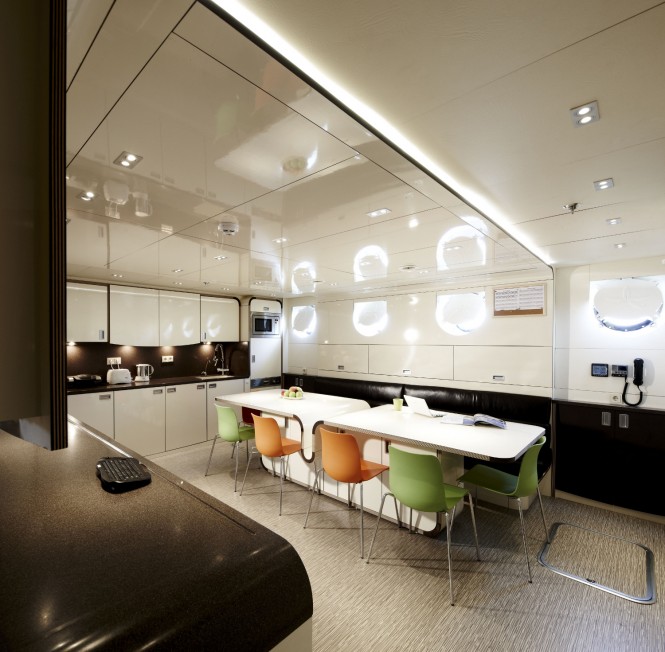 Luxury yacht E&E Galley