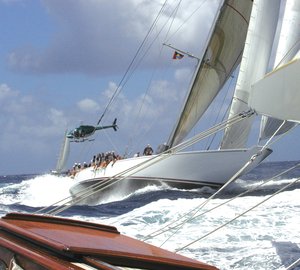 J Class Regatta 2012: Day 3 - Superyacht Velsheda keeps her leading position