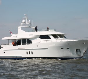 Moonen Shipyards deliver the Moonen 82 Alu motor yacht MY WAY (hull YN 196)