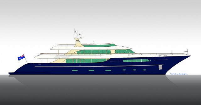 Motor Yacht Nassima built by Acico Yachts and designed by Olivier van Meer Design