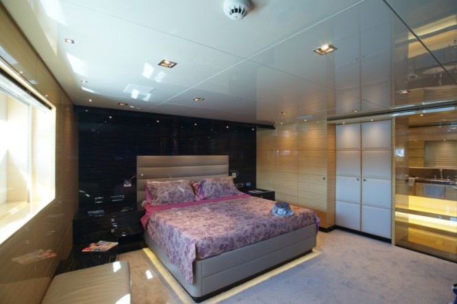 Motor yacht M (Project M) lower deck VIP cabin Motor yacht M (Project M) lower deck VIP cabin