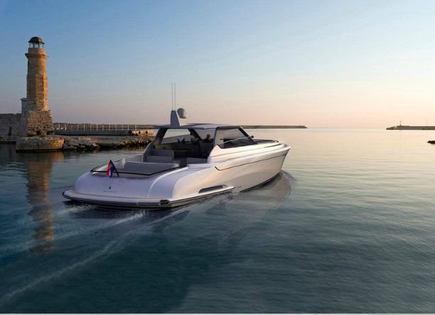 Mulder luxury yacht Bellagio - rear view