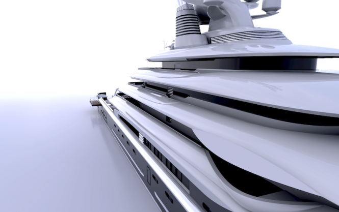 Newcruise 120 metre mega yacht Explore 120